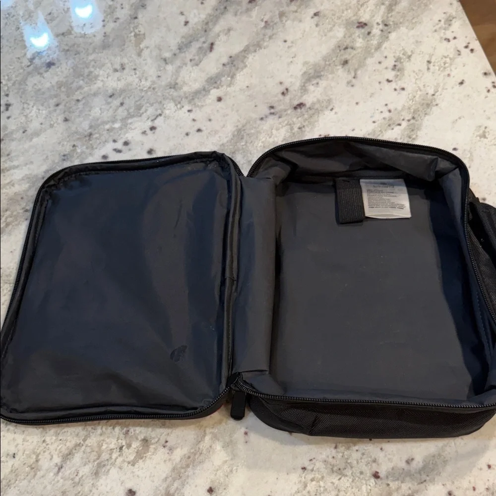 Nike Men's Black Lunch Bag with Red Accents